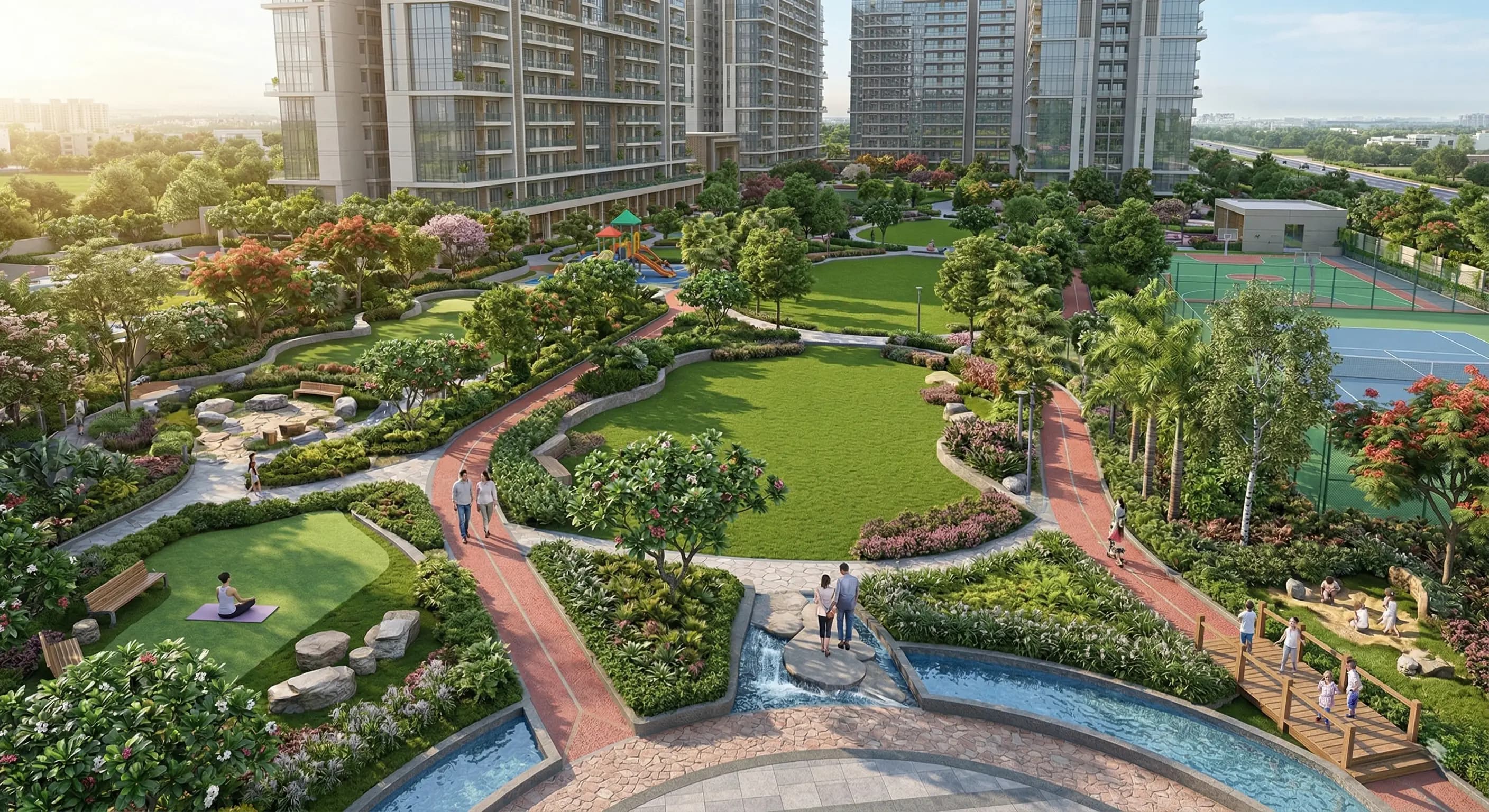 Landscaped Gardens